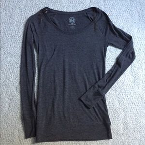So grey long sleeve